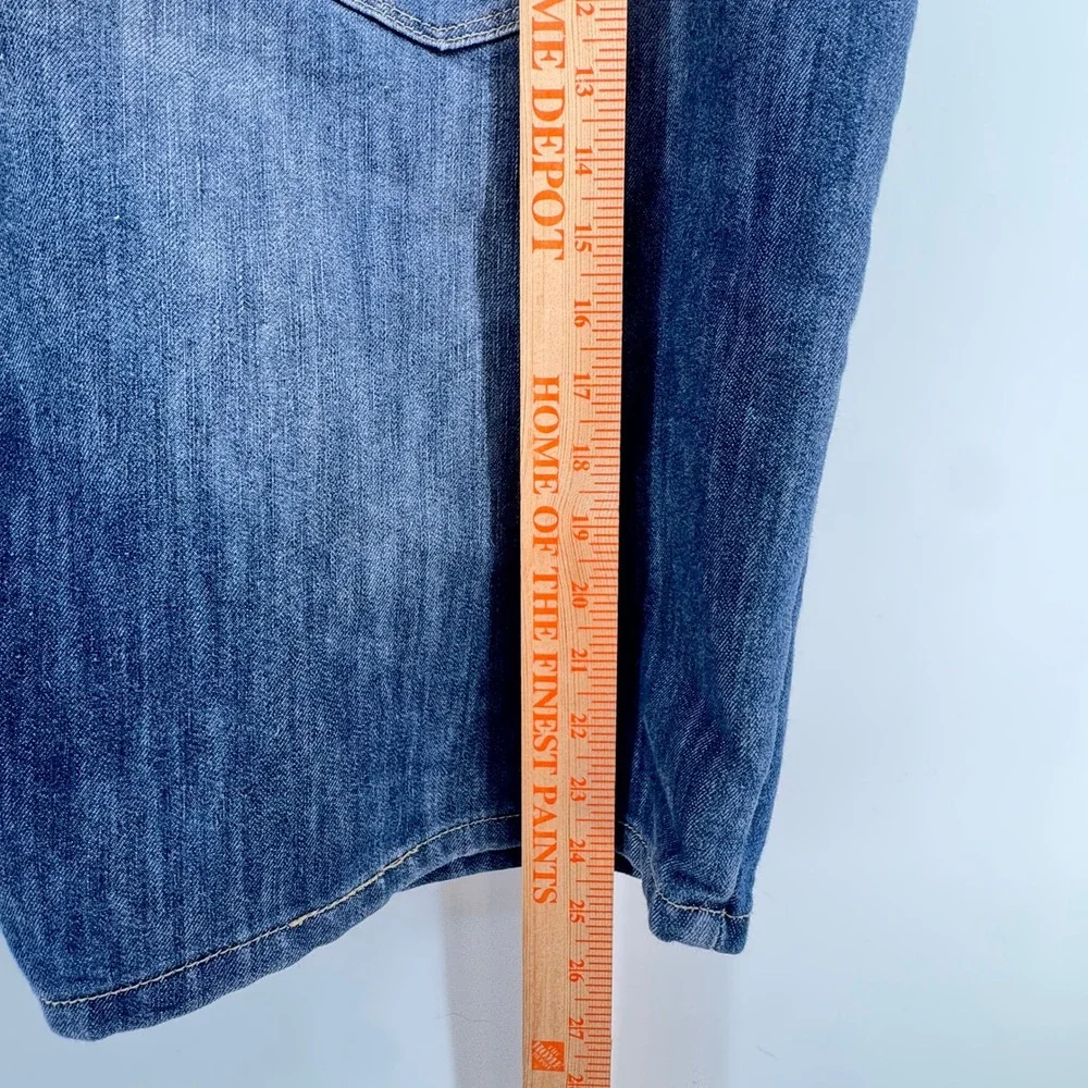 Y2K Jorts Ecko Unltd Mens Shorts Size 42 Blue Medium Wash Relaxed Fit Streetwear